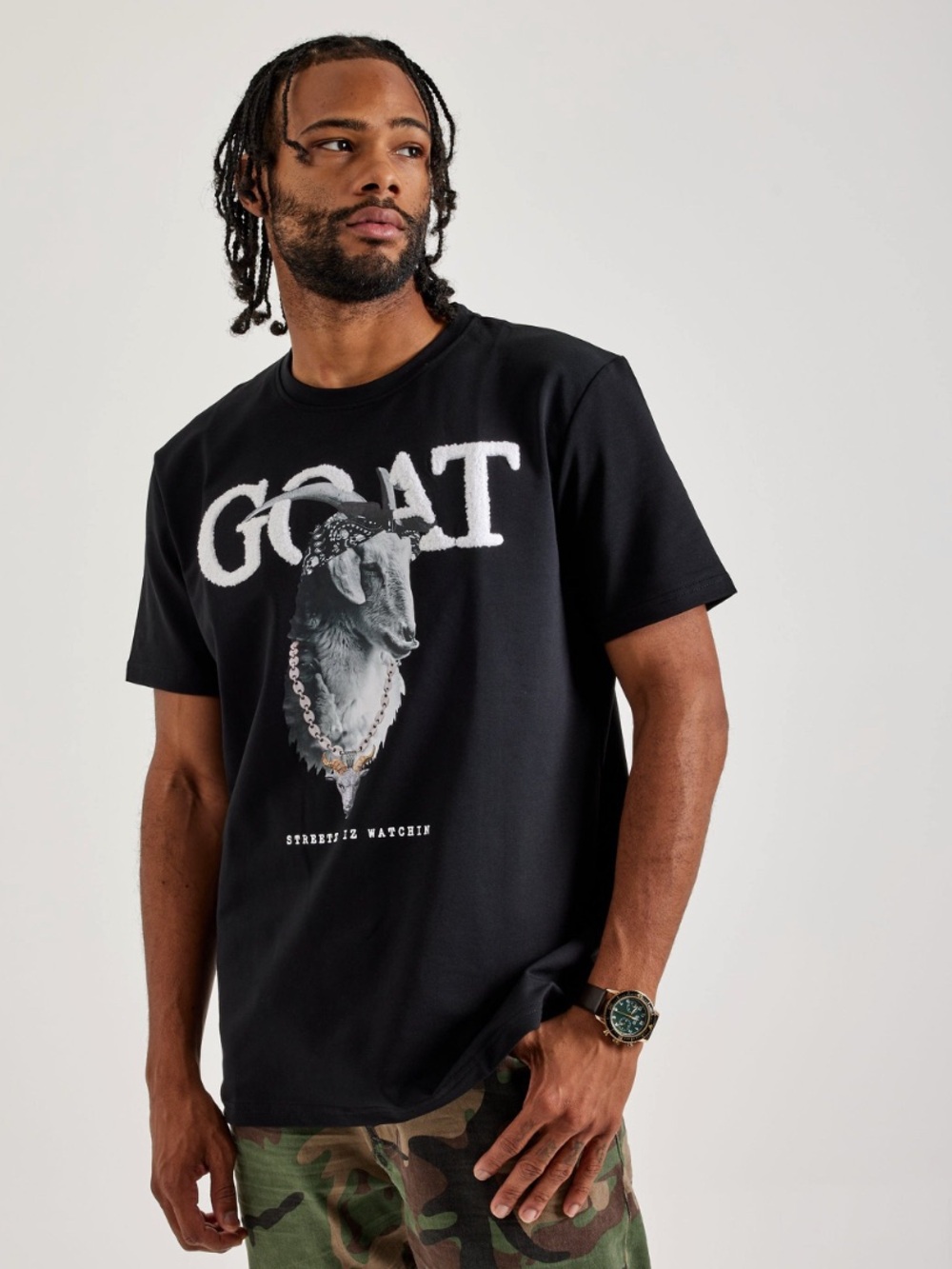 STREETZ IZ WATCHING GOAT TEE